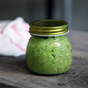 Glass jars are a great way to reduce single-use plastic in the kitchen.