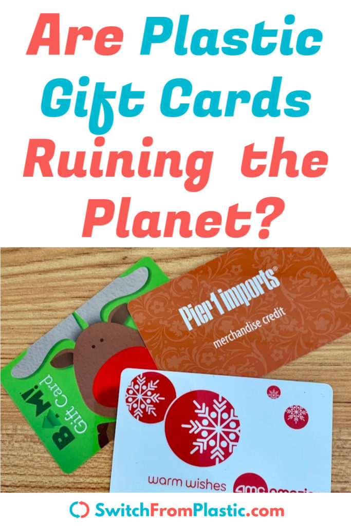 Are plastic gift cards ruining the planet? Find out why you should switch from plastic gift cards to more sustainable options.