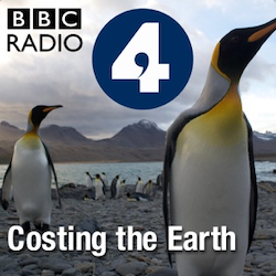 The BBC Radio's podcast called Costing The Earth talks about plastic waste.